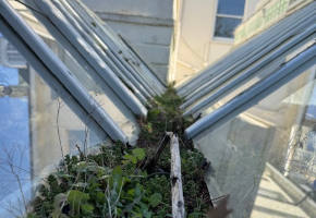 blocked valley gutter