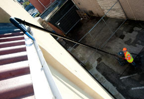 commercial gutter cleaning